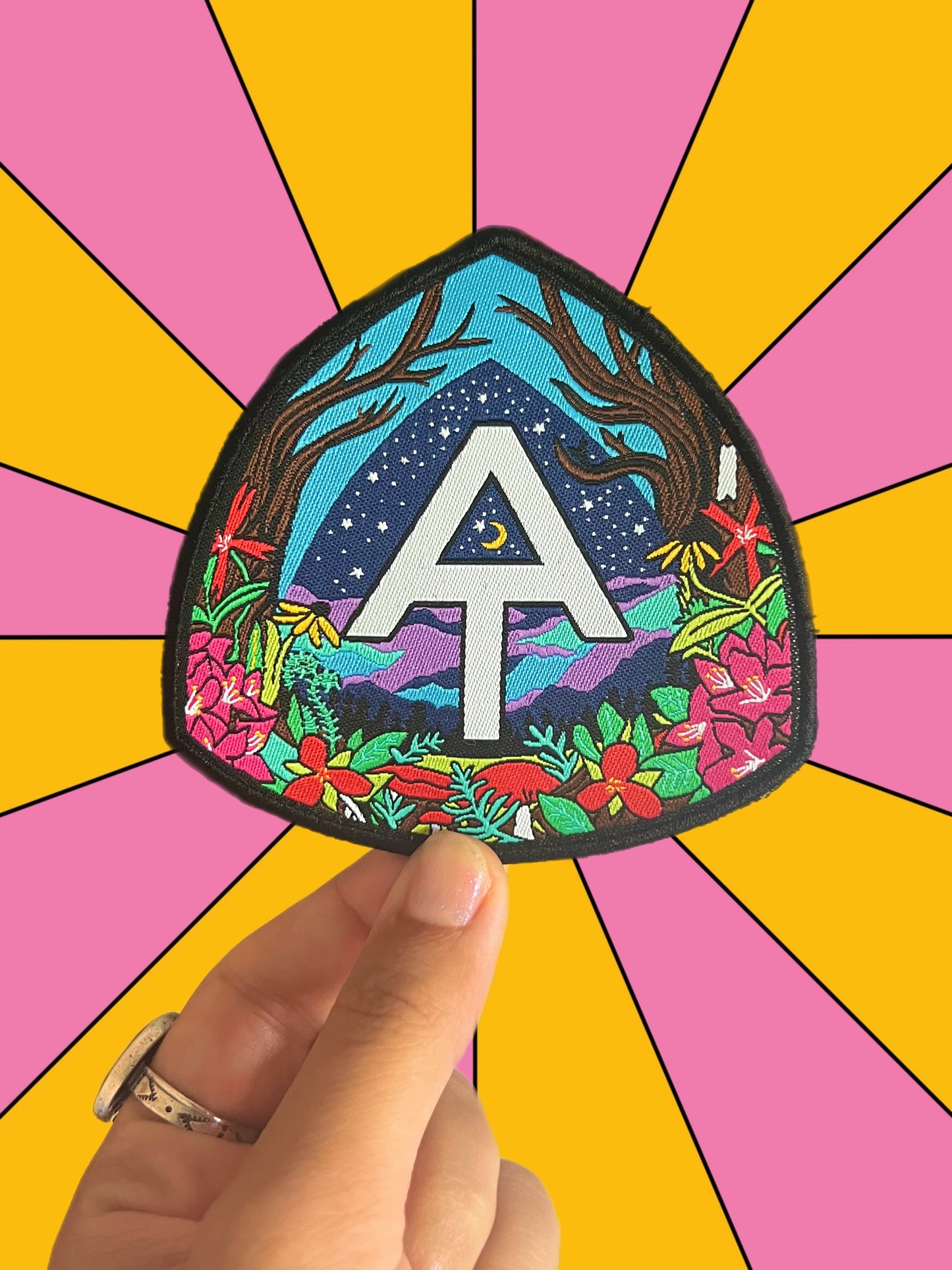 Embroidered Patch: "Appalachian Trail Logo Reimagined"
