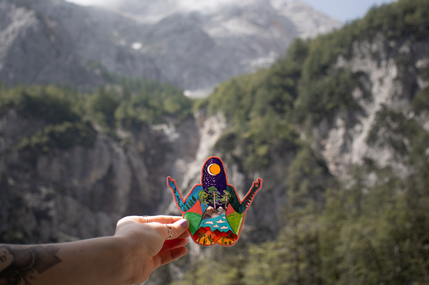 Yoga Sticker: "Meditation Moment"