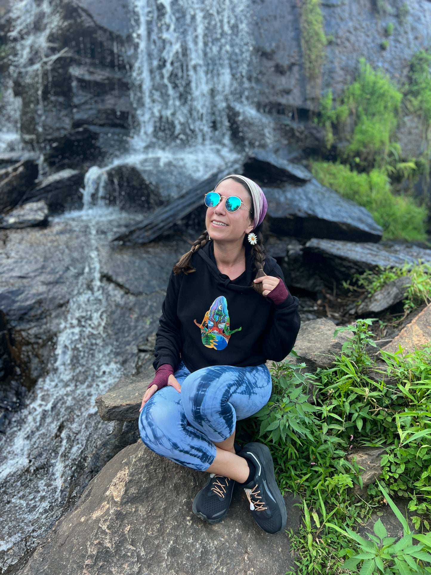 Yoga Gal Crop Hoodie