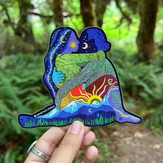 Adventure Sticker: "Embracers"