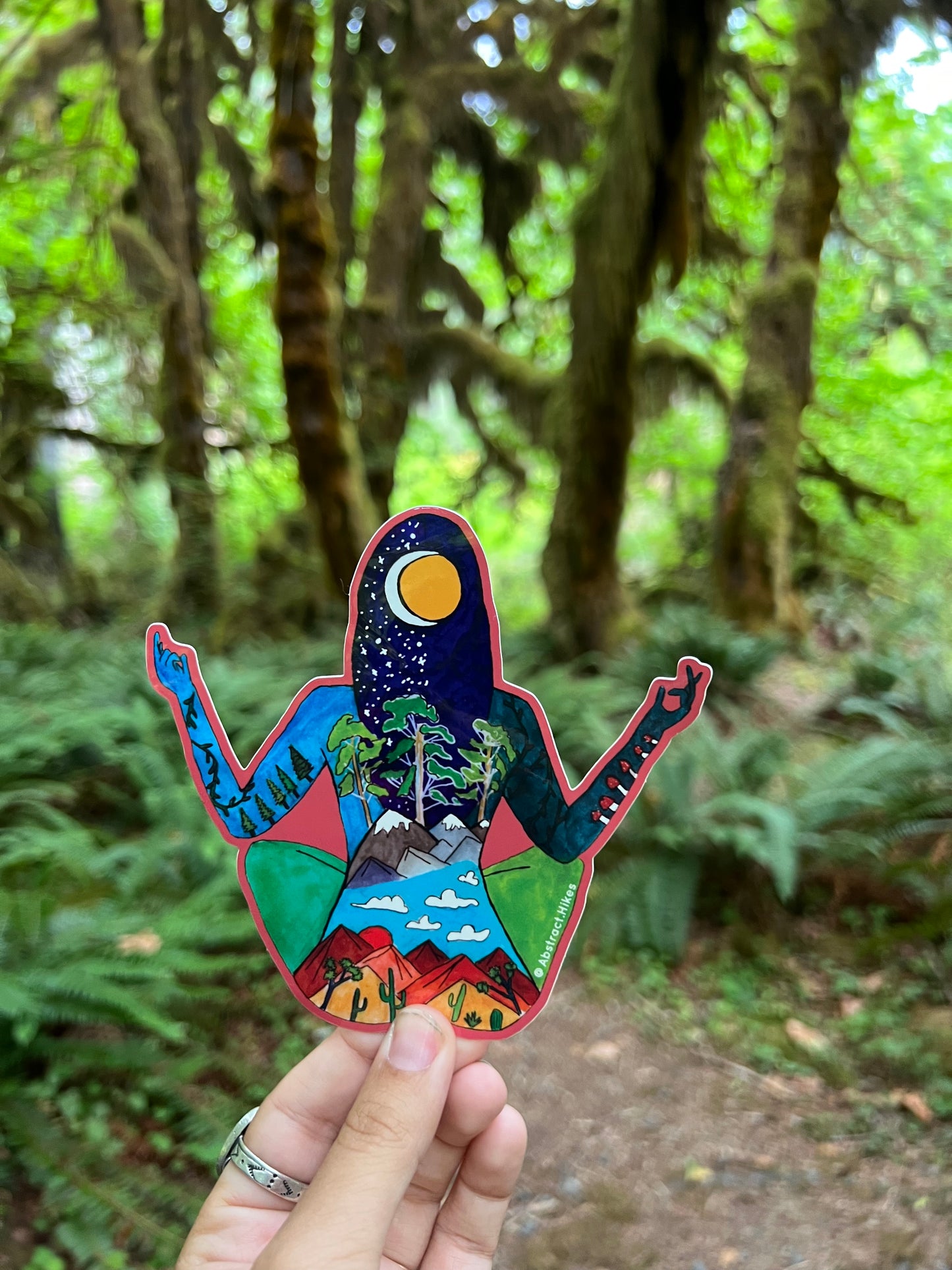 Yoga Sticker: "Meditation Moment"