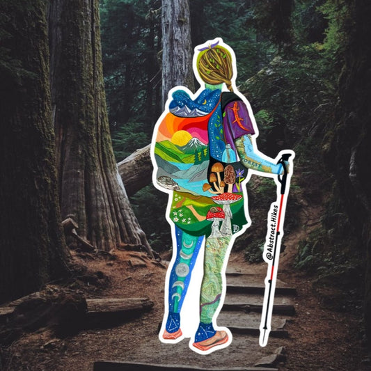 Hiking Sticker: "Sonic"