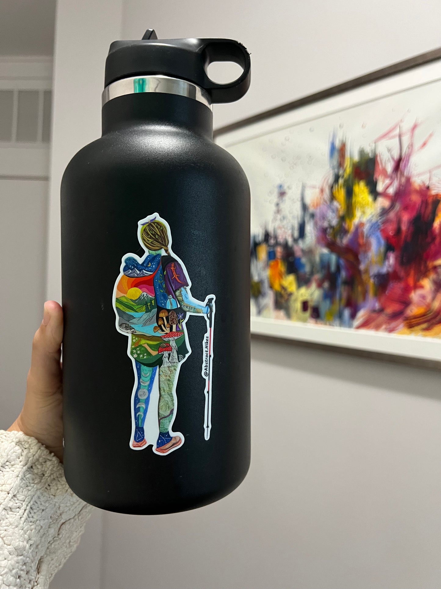 Hiking Sticker: "Sonic"