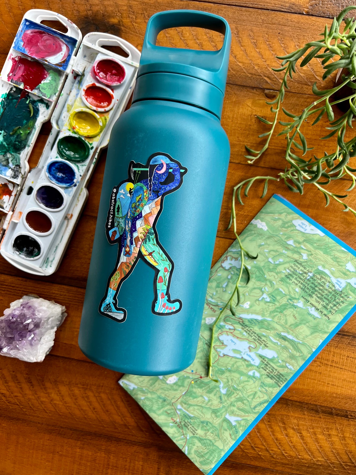 Hiking Stickers: Backpacking Badasses Bundle