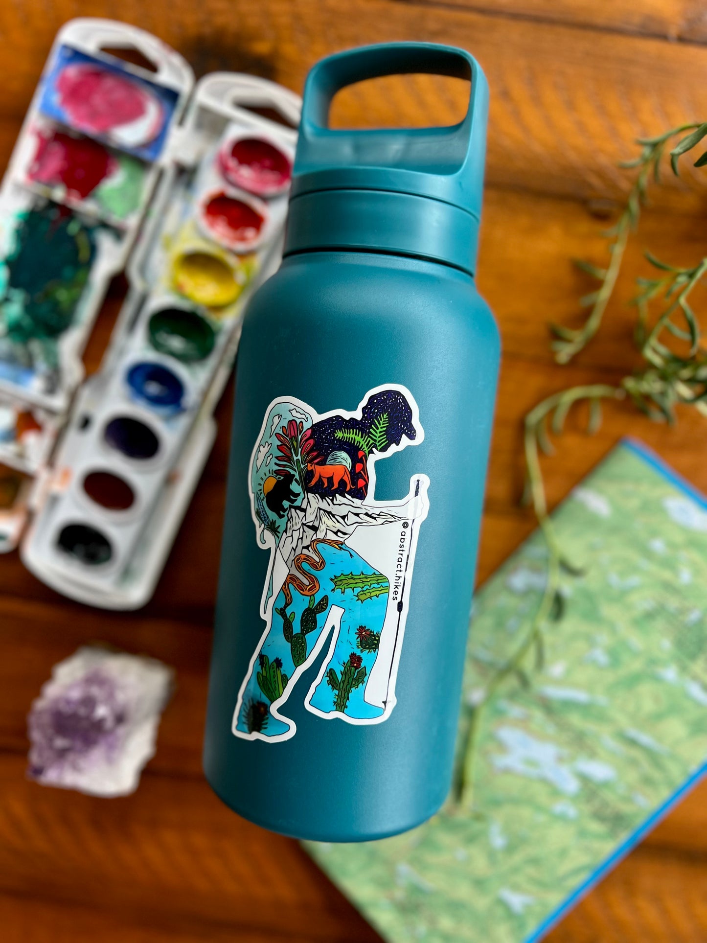 Hiking Stickers: Hiker Dude Bundle