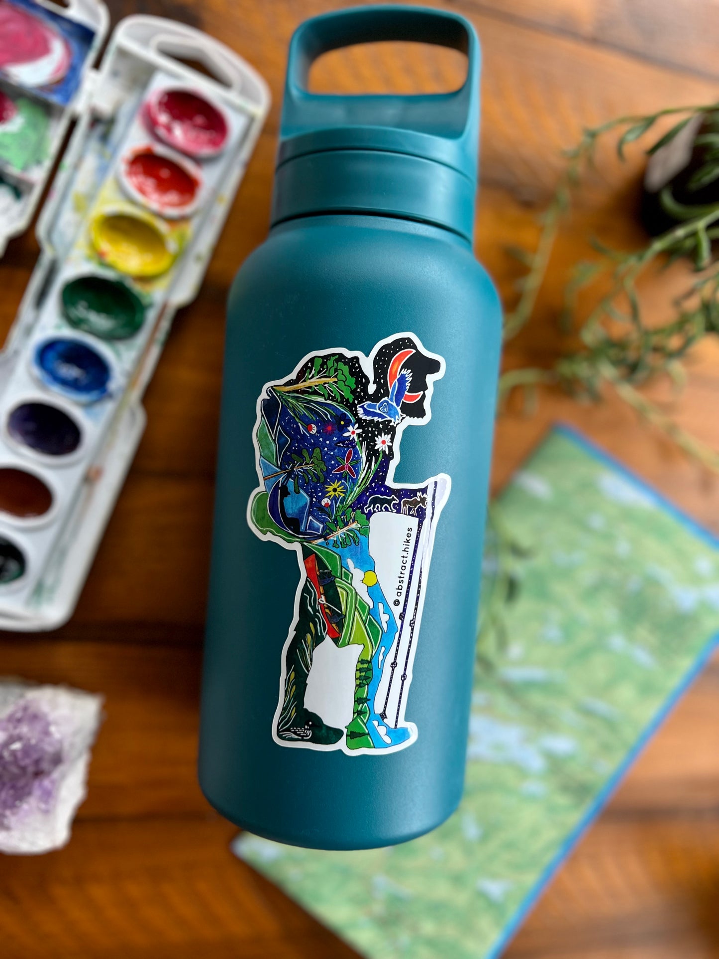 Hiking Stickers: Hiker Dude Bundle