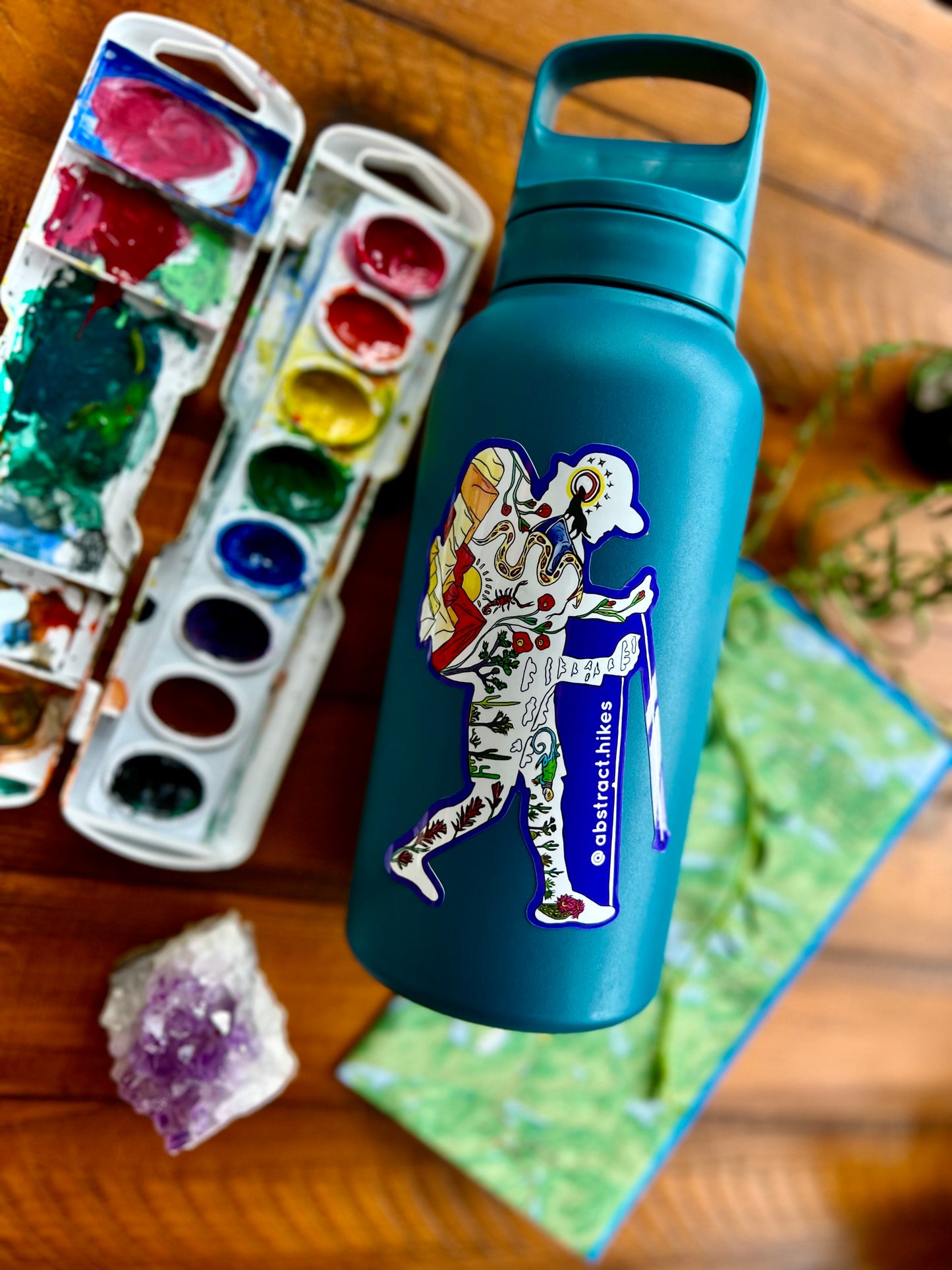 Hiking Stickers: Hiker Dude Bundle