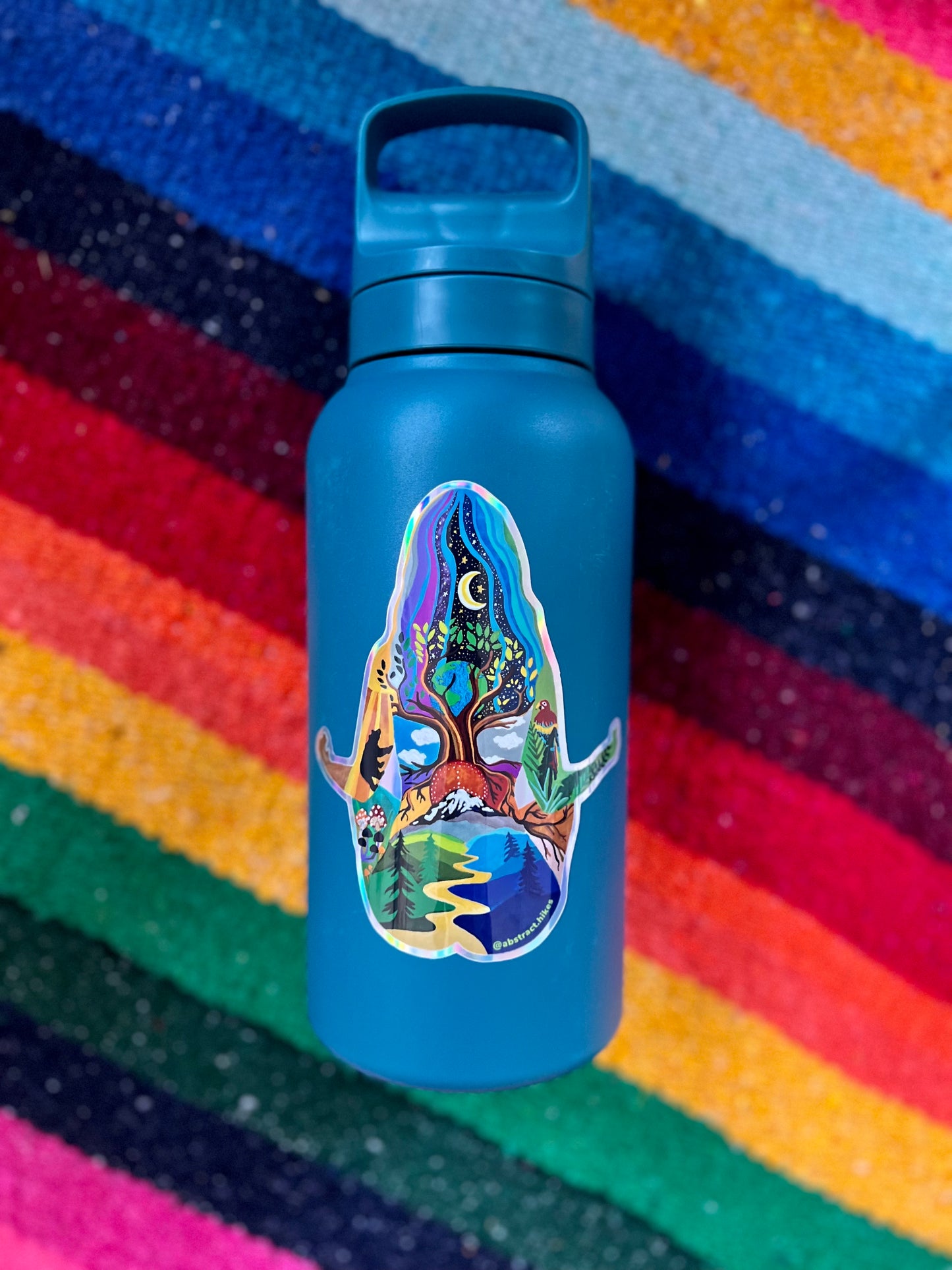 Yoga Sticker: "Yoga Gal" Holographic