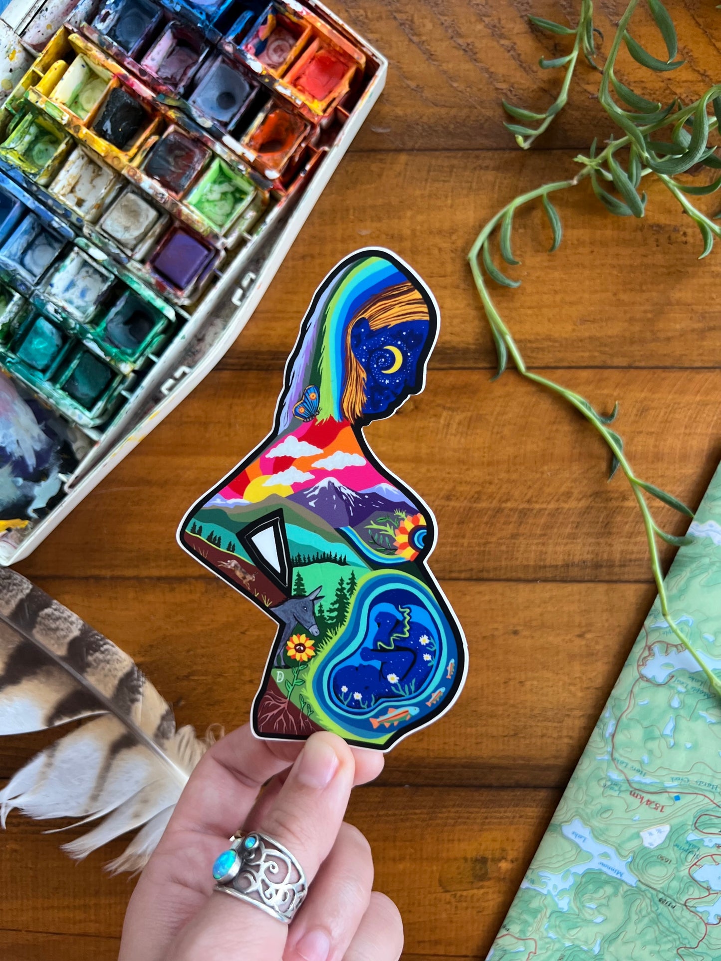 Adventure Sticker: "Mabel"