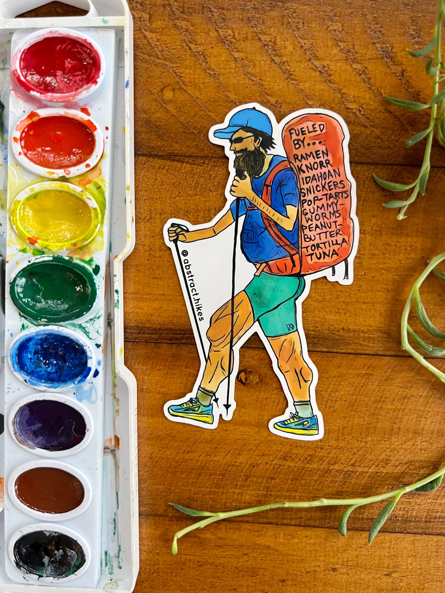 Hiking Sticker: "Hiker Diet"
