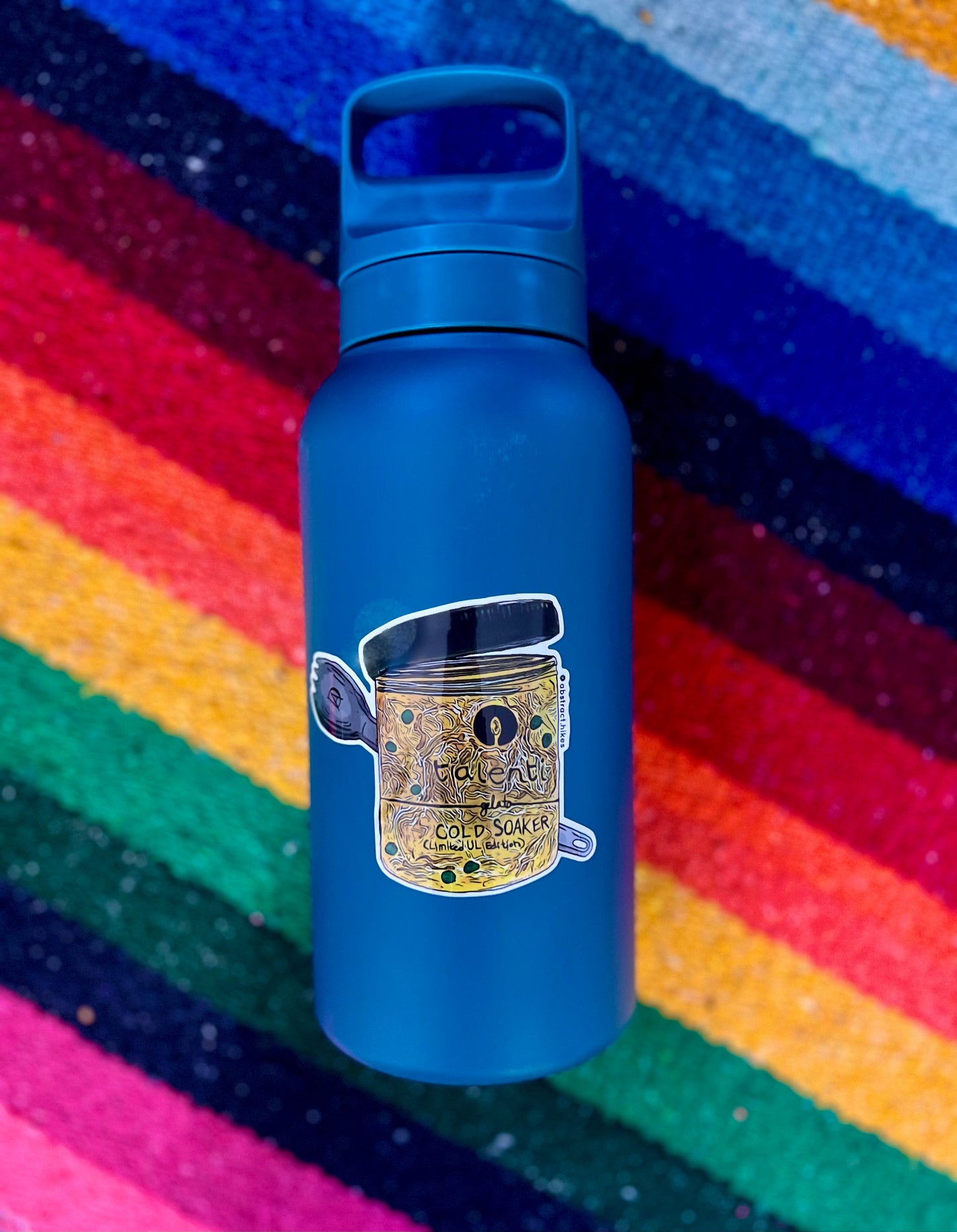 Hiking Sticker: "Cold Soaker"