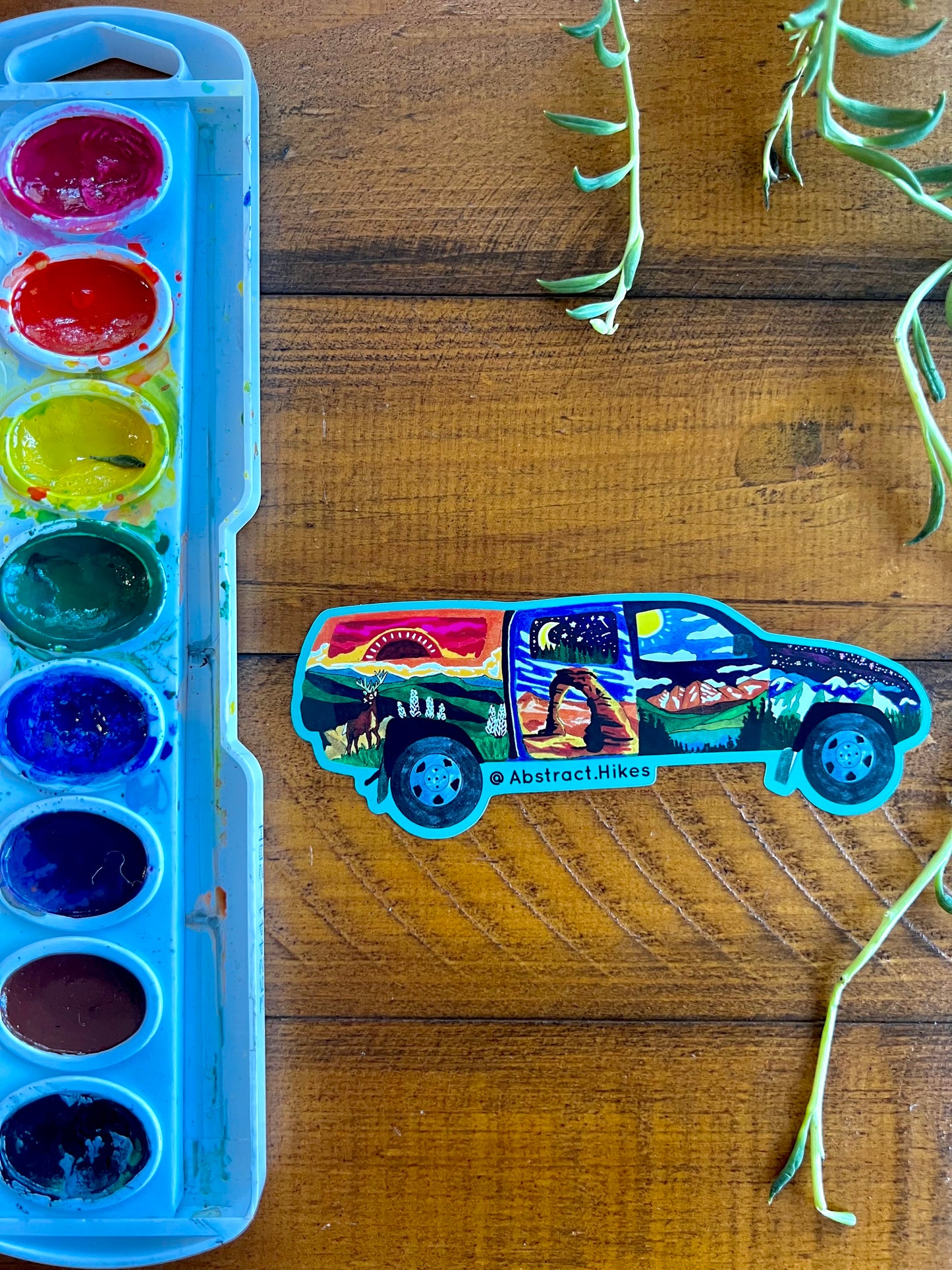 Adventure Sticker: "Truck Life"