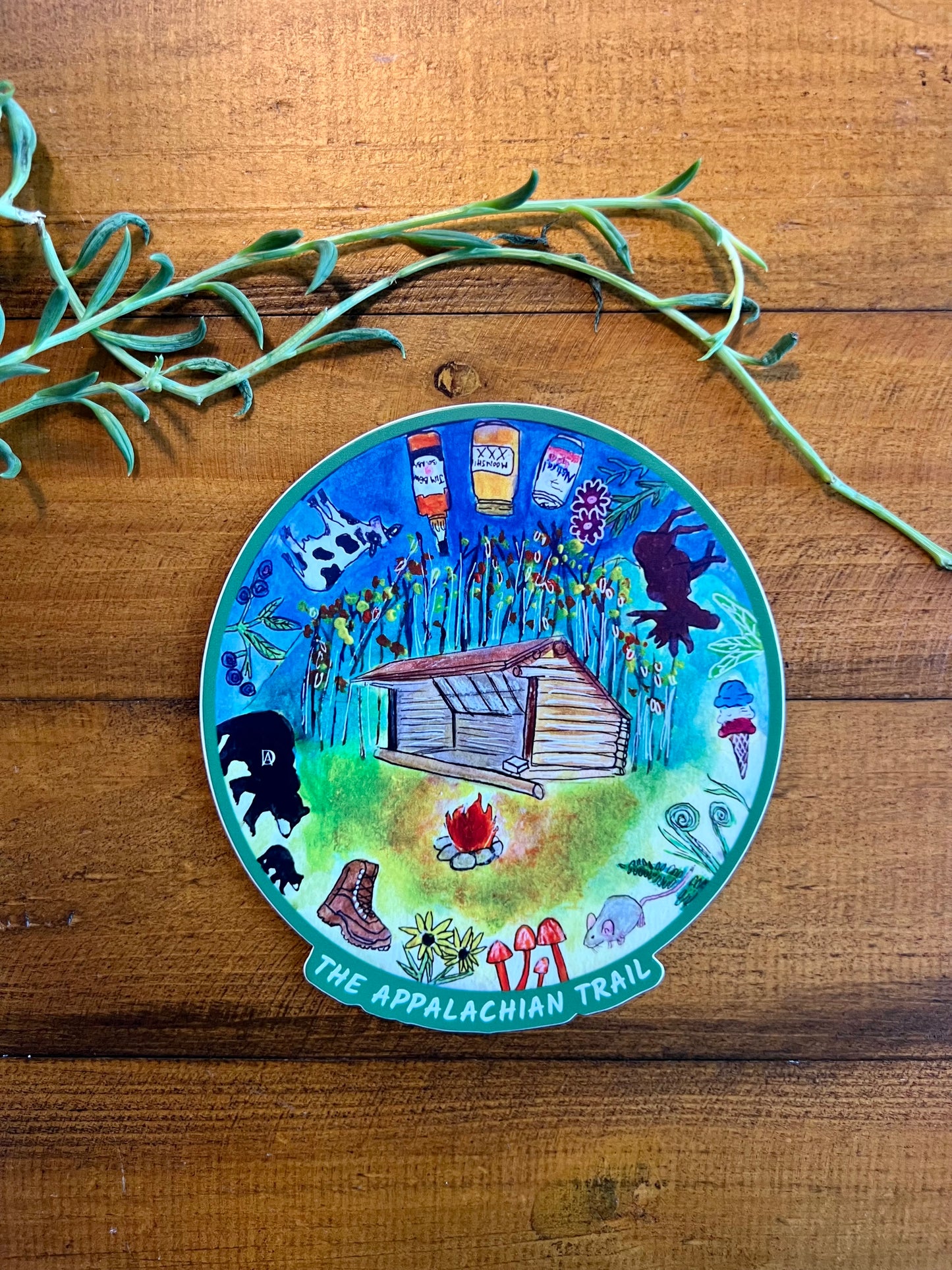 Hiking Sticker: "Ode to the Appalachian Trail"