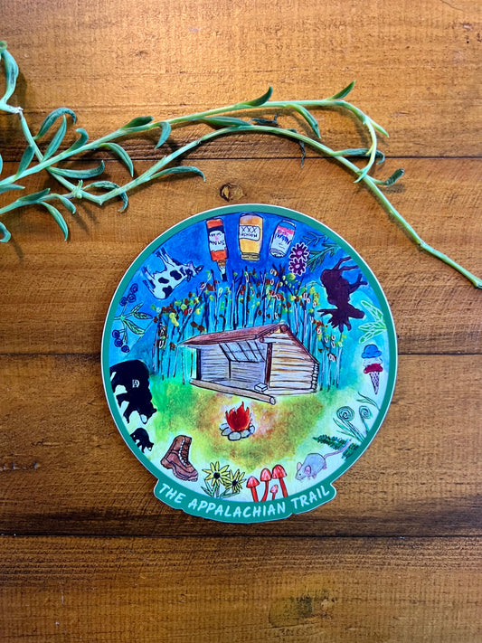Hiking Sticker: "Ode to the Appalachian Trail"