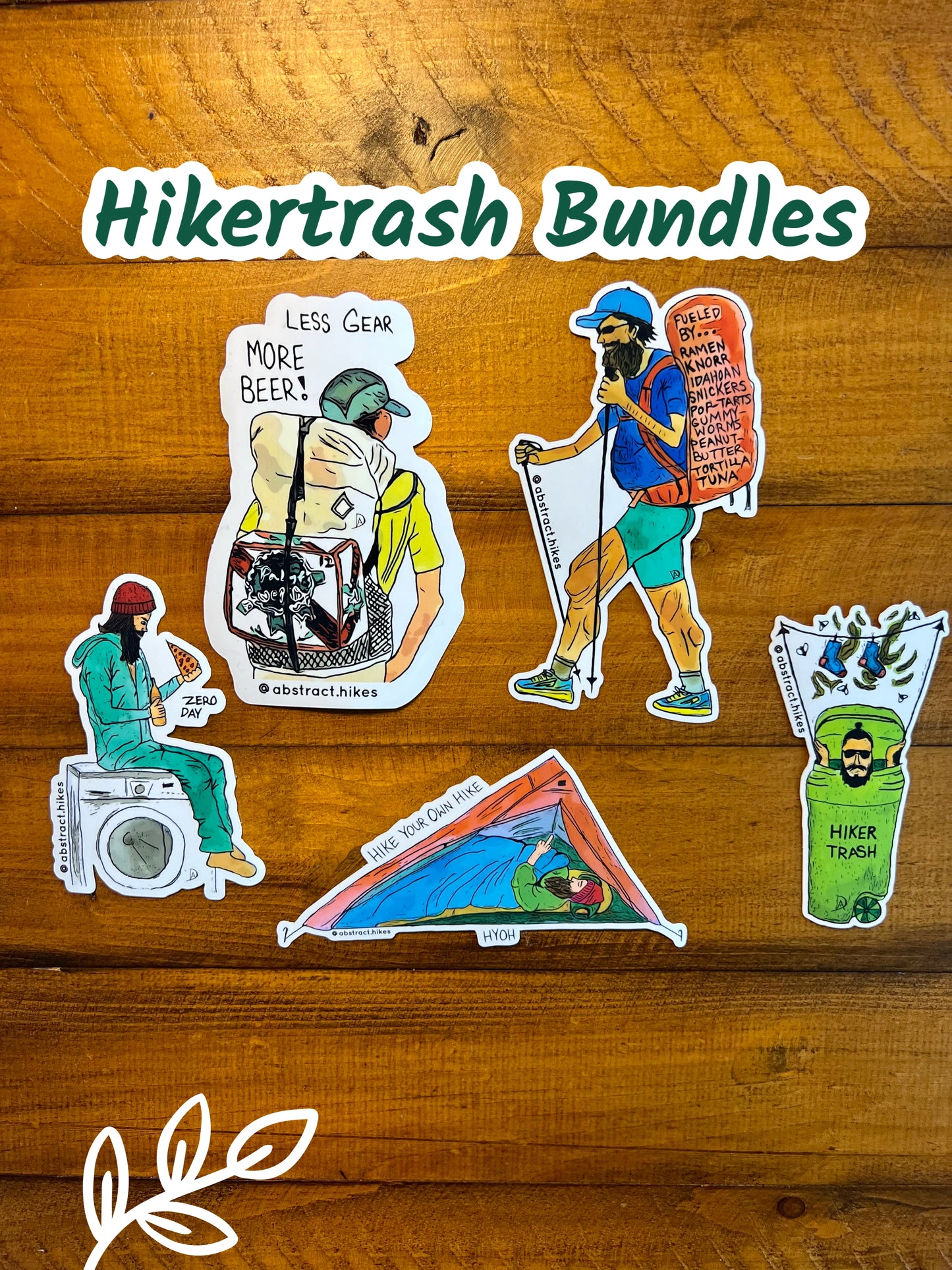 Hiking Sticker: "Hike Your Own Hike"