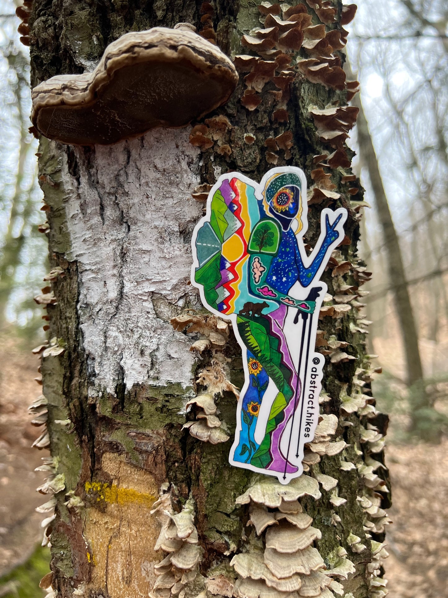 Hiking Sticker: "Chica"