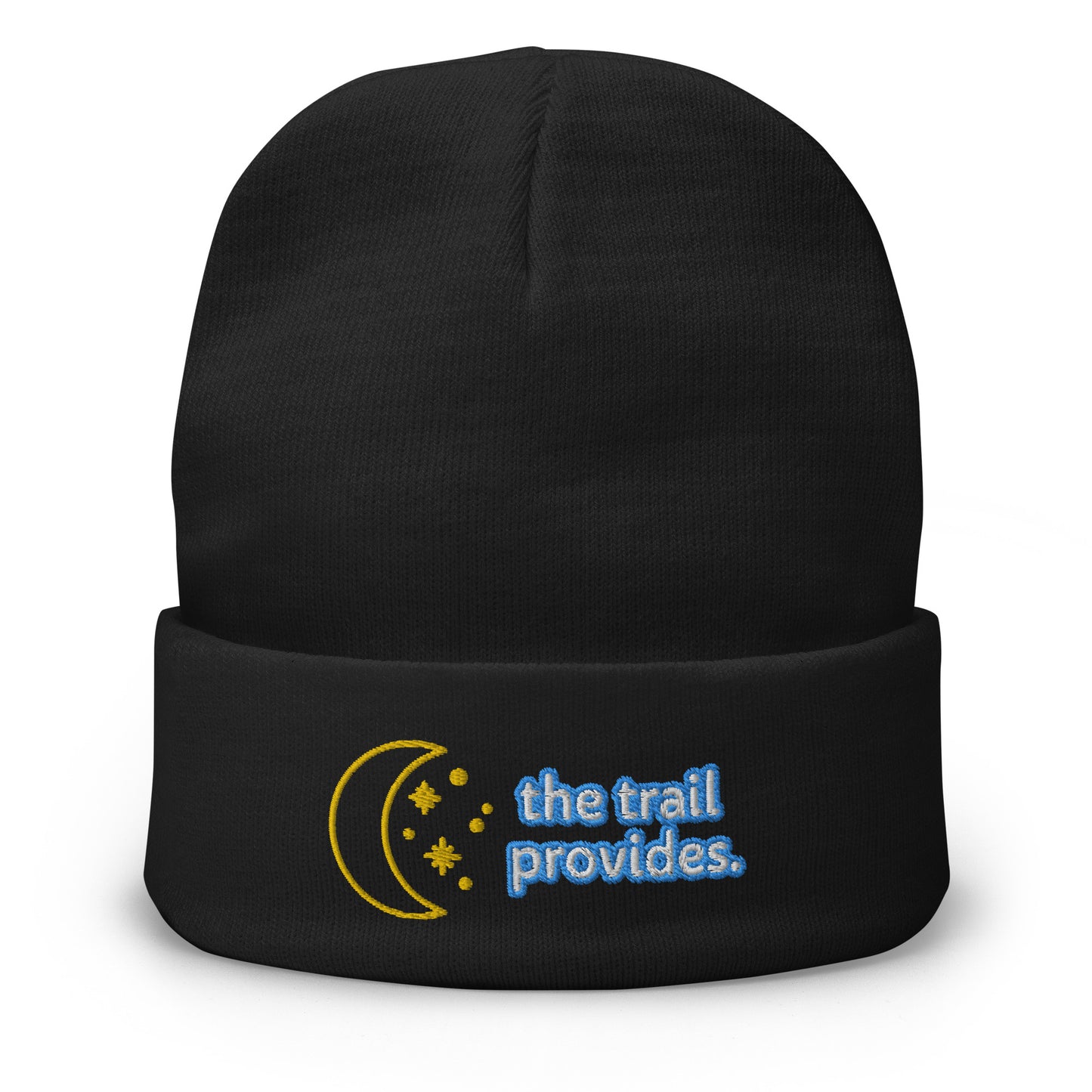 The Trail Provides Embroidered Beanie