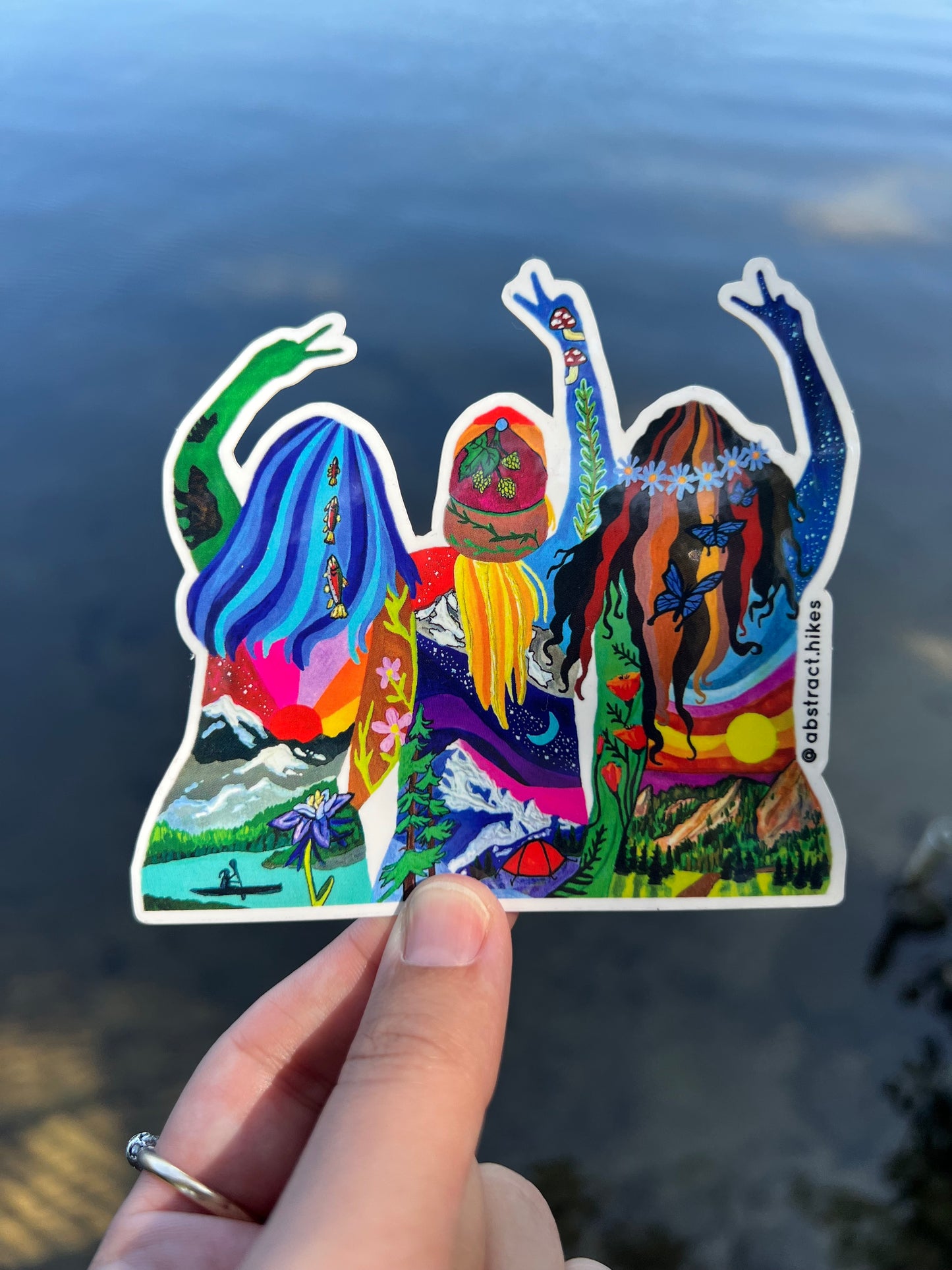 Adventure Sticker: "Girl Power"