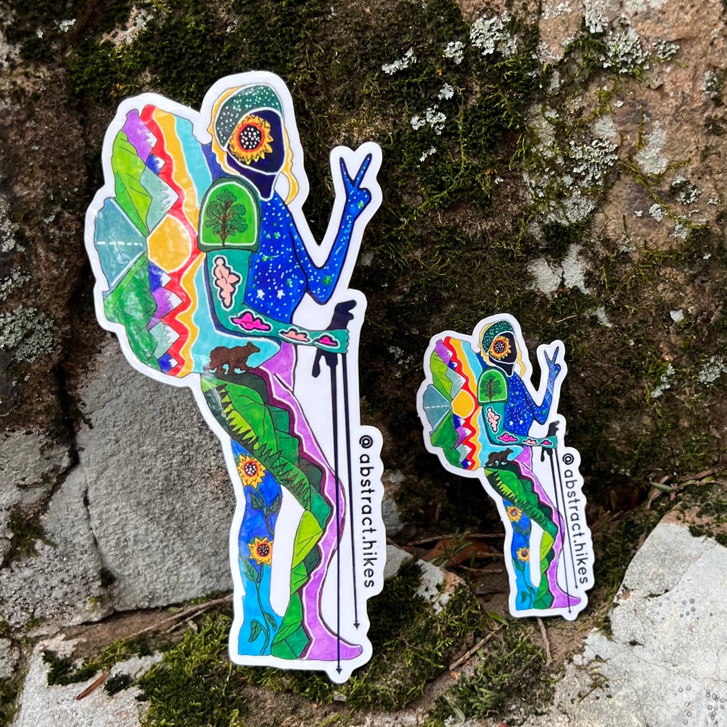 Hiking Sticker: "Chica"