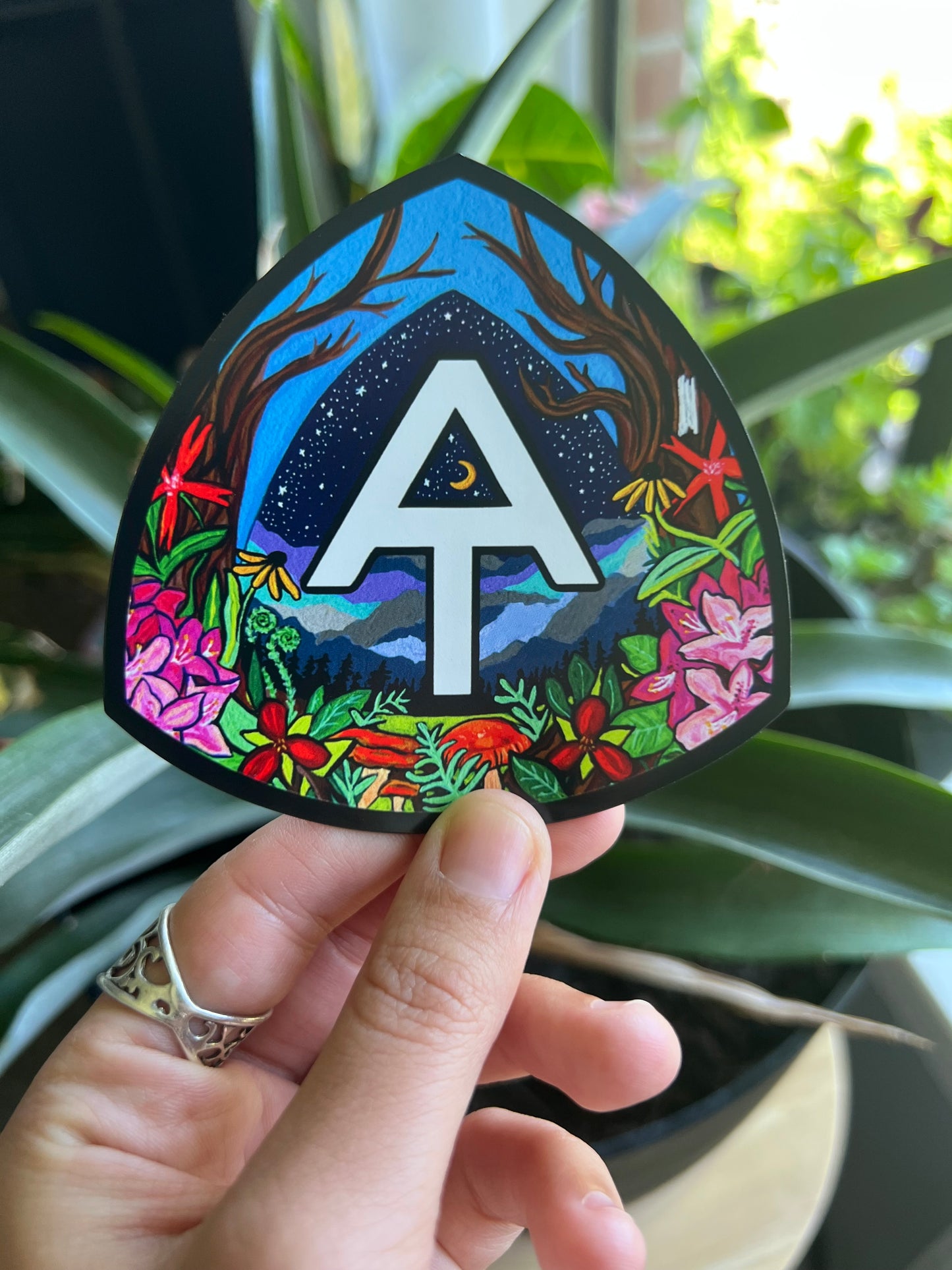 Appalachian Trail Logo Reimagined Magnet