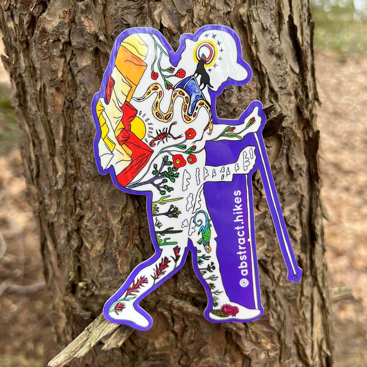 Hiking Sticker: "Arizona Trail Hiker"