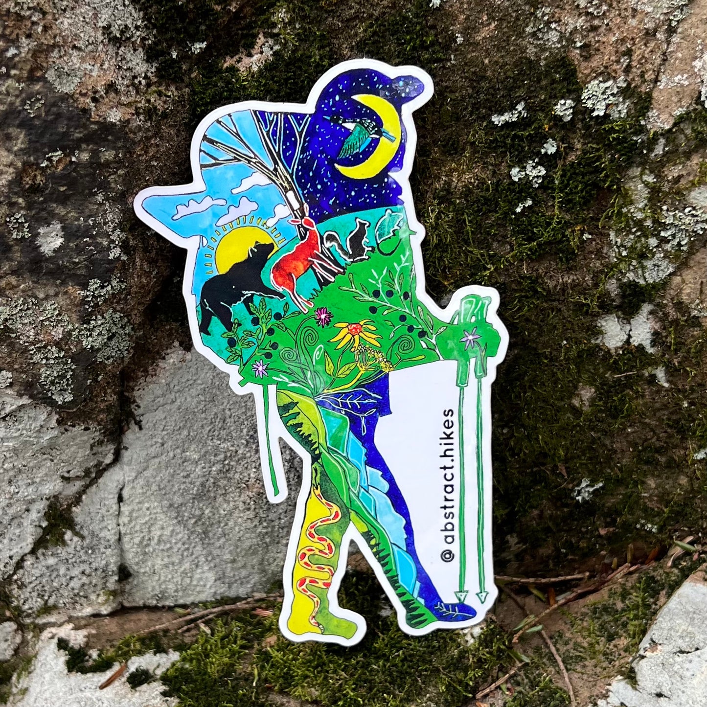 Hiking Sticker: "Appalachian Trail Hiker"