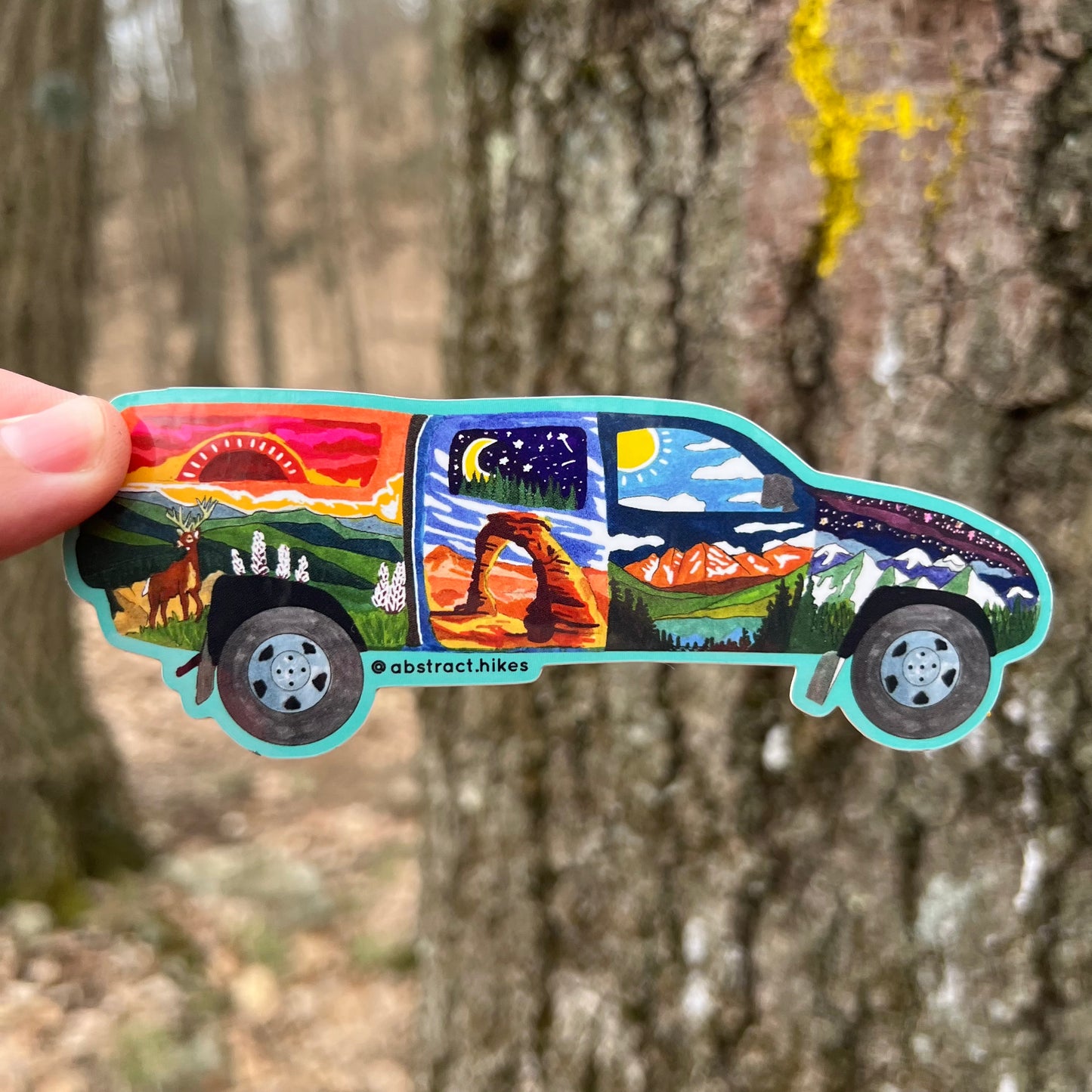 Adventure Sticker: "Truck Life"