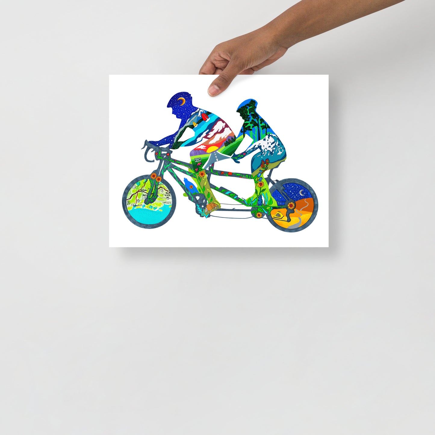 Groovy Prints: "Tandem Dreams"