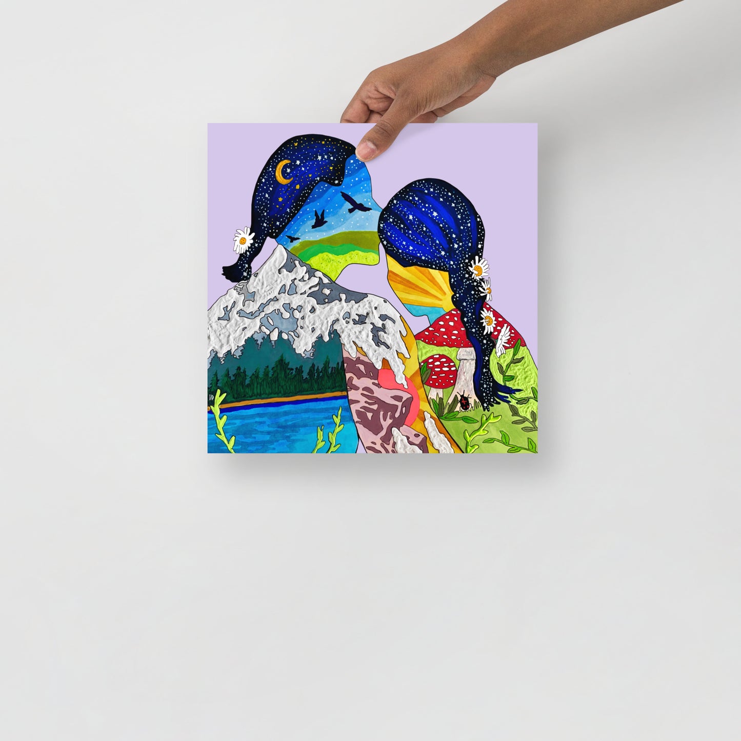 Groovy Prints: "Nature's Kiss"