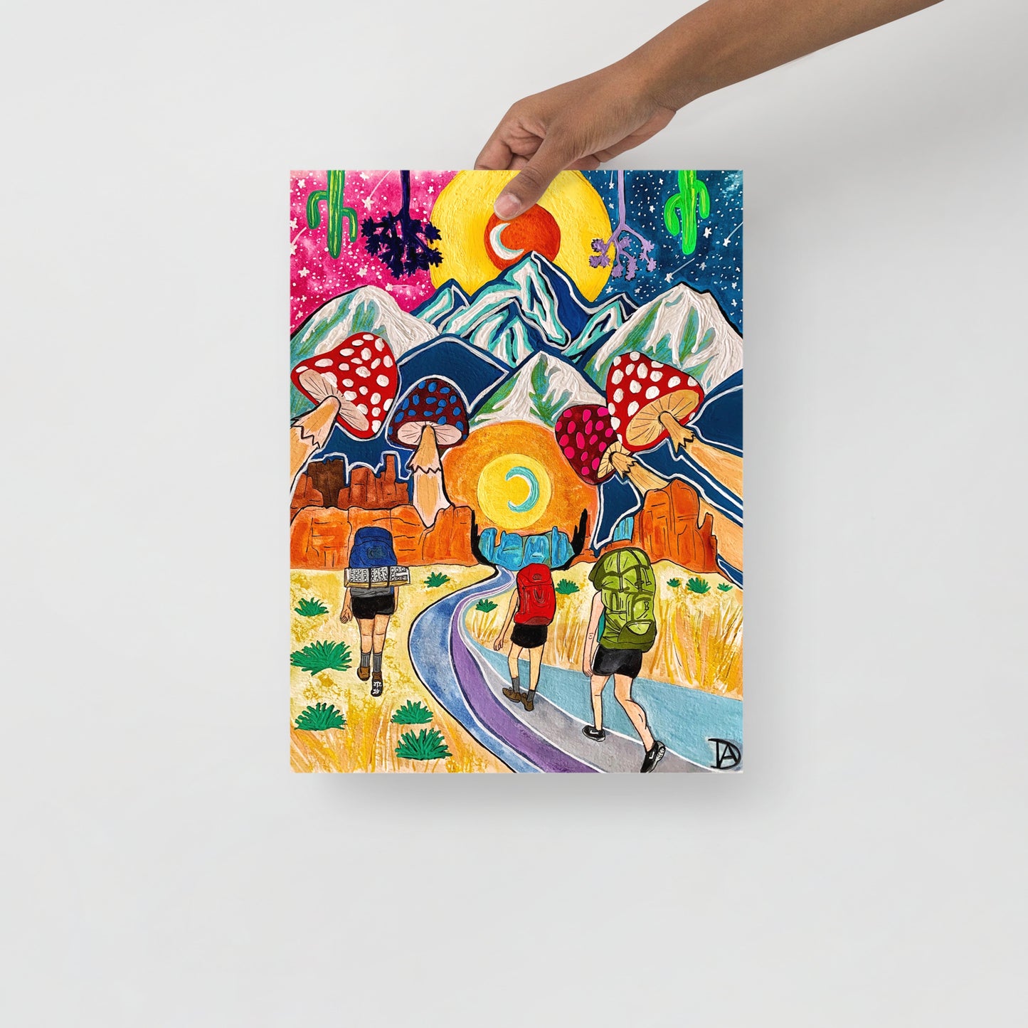 Hiking Print: "Canyonlands"