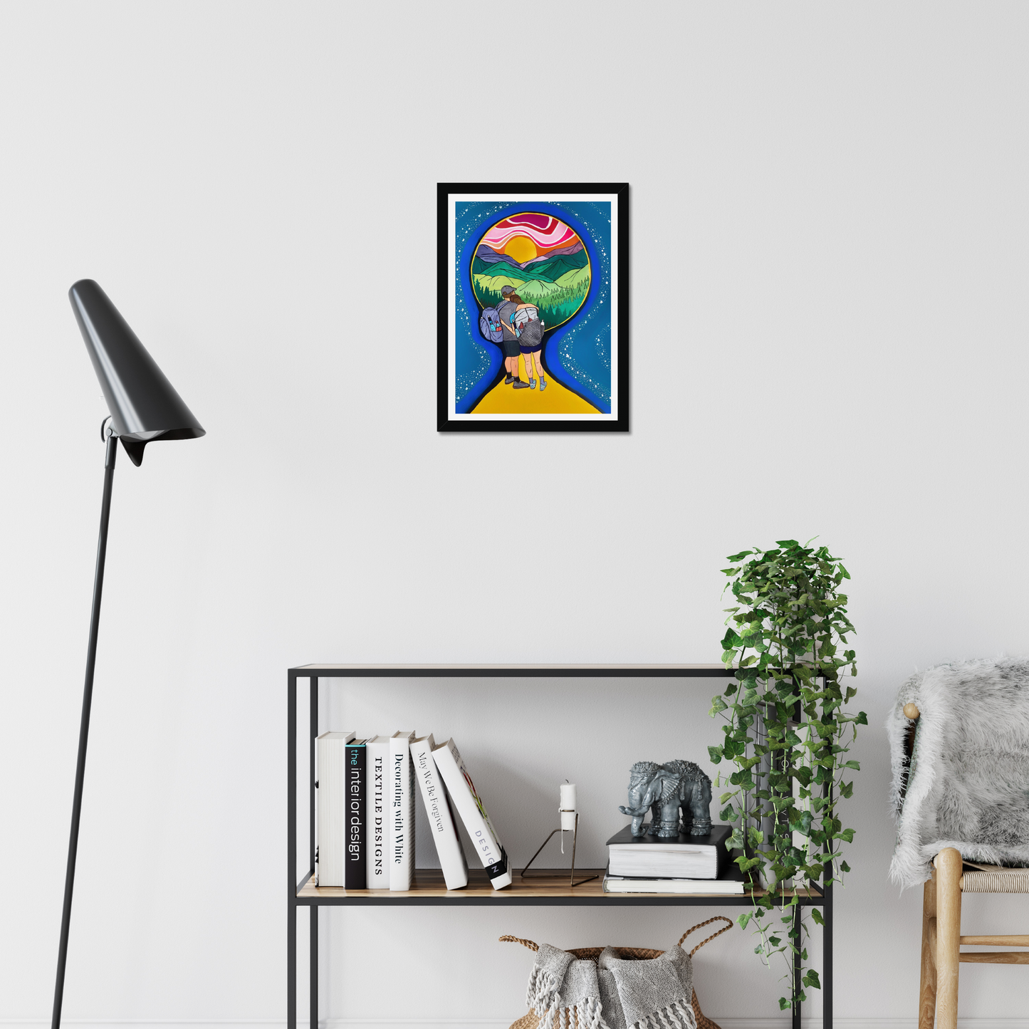 Hiking Print: "Hiker Love"