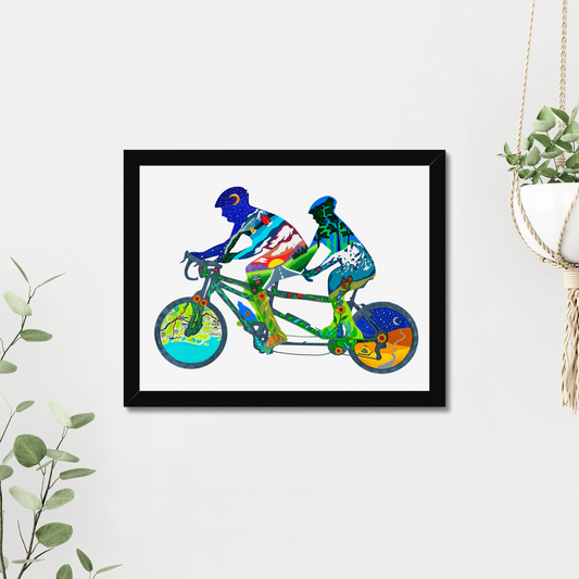 Groovy Prints: "Tandem Dreams"