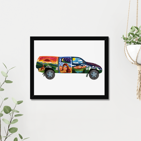 Groovy Prints: "Truck Life"