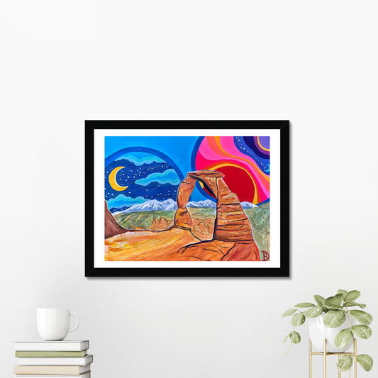 Groovy Prints: "Delicate Arch"