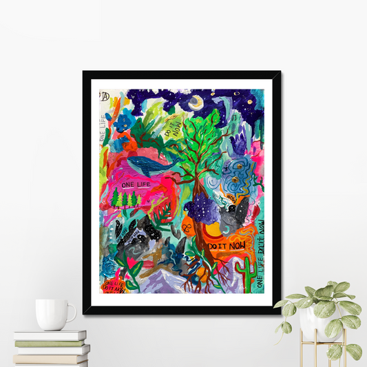 Groovy Prints: "One Life Print. do it NOW!"