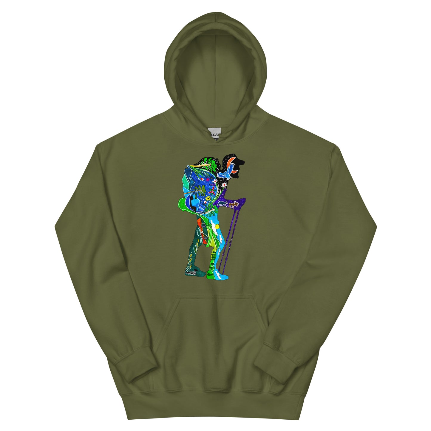 Maine Hiker Unisex Hoodie