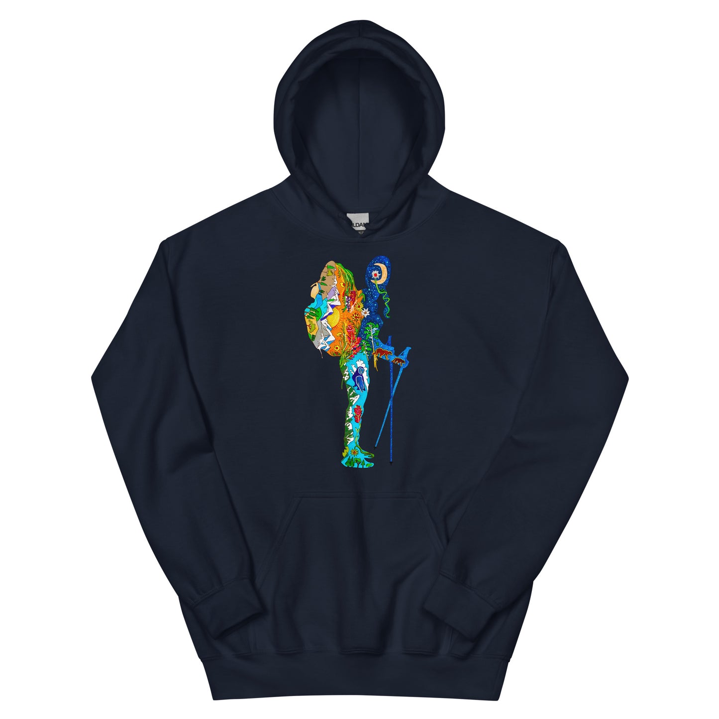 Hiker Gal Unisex Hoodie