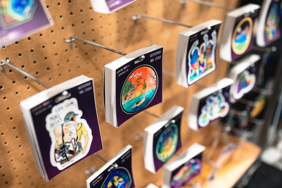 Sticker Product Catalog – Abstracthikes