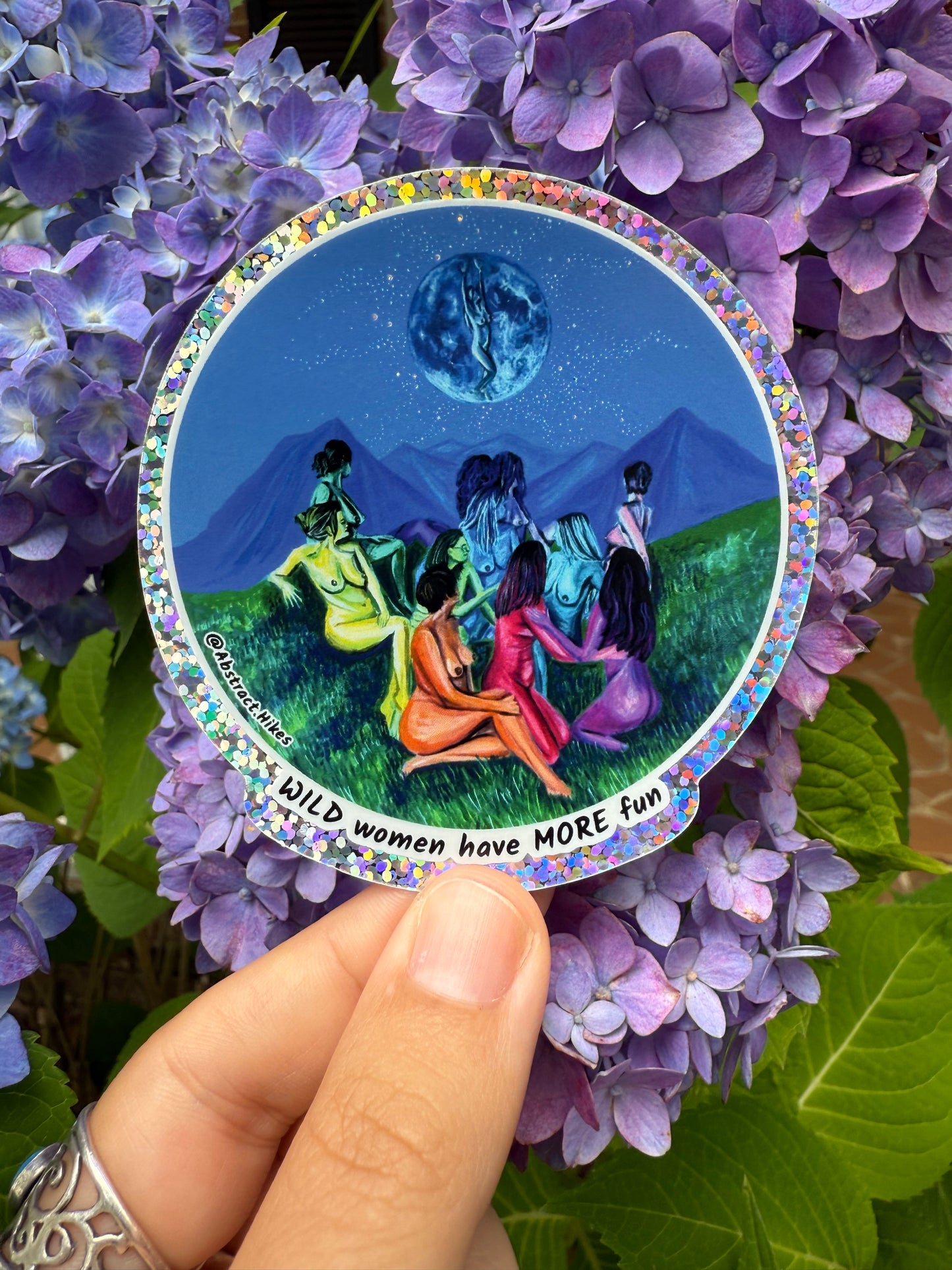 Adventure Sticker: "Wild Women"