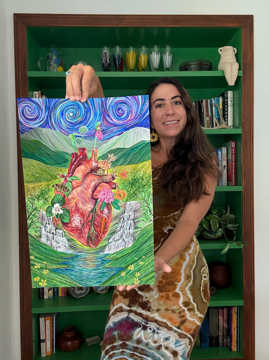 Wild Heart Print