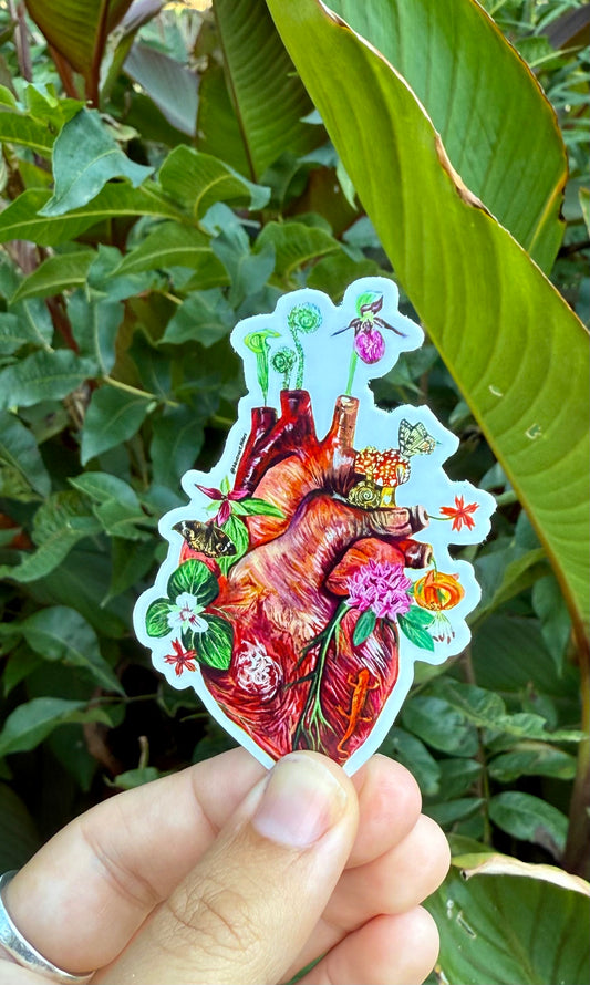 Wild Heart Matte Sticker