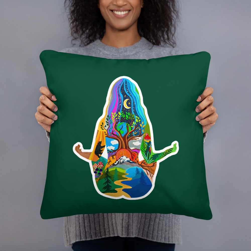 Two Sided Meditation Pillow