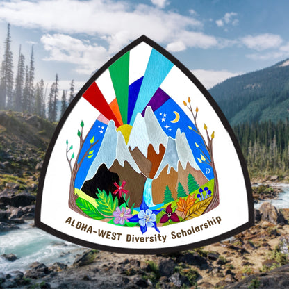 *PREORDER* Hiking Sticker: "ALDHA-West Diversity Scholarship"
