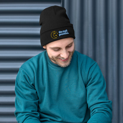 The Trail Provides Embroidered Beanie
