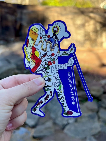 Hiking Sticker: "Arizona Trail Hiker"