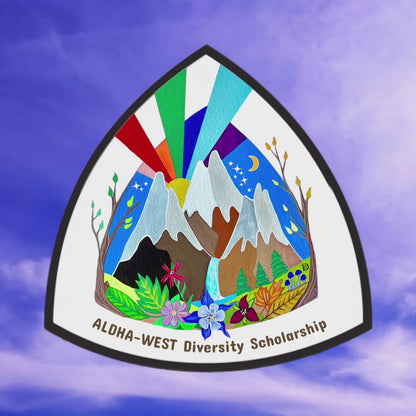 *PREORDER* Hiking Sticker: "ALDHA-West Diversity Scholarship"