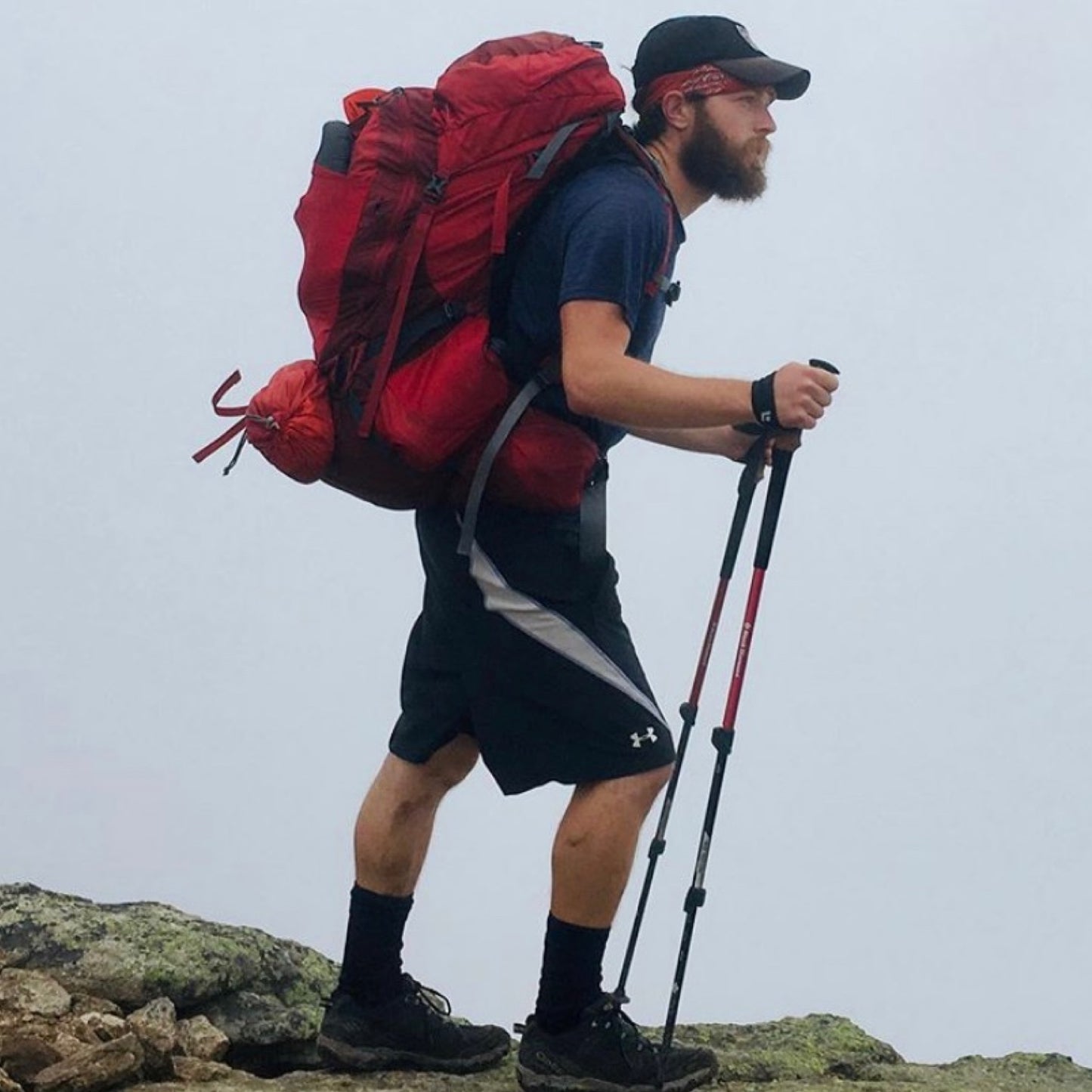 Hiking Sticker: "Maine Hiker"