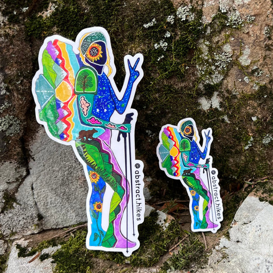 Hiking Sticker: "Chica"