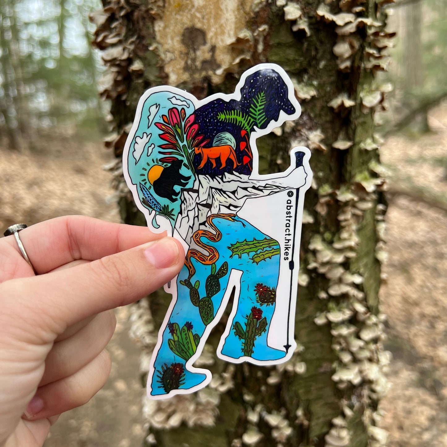 Hiking Sticker: "Pacific Crest Trail Hiker"