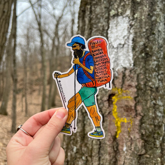 Hiking Sticker: "Hiker Diet"